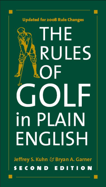 The Rules of Golf in Plain English